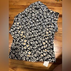 JOSEPH 100% silk floral shirt